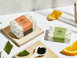 Eco-Friendly Vegan Natural Soap Triple Pack & Dish Set